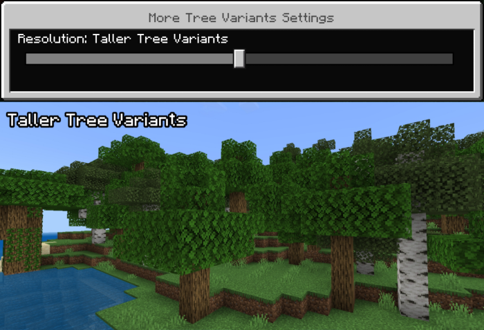 Resolution: Taller Tree Variants