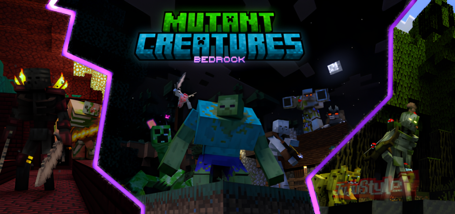 Thumbnail: Mutant Creatures Bedrock Add-on (1.21.X)