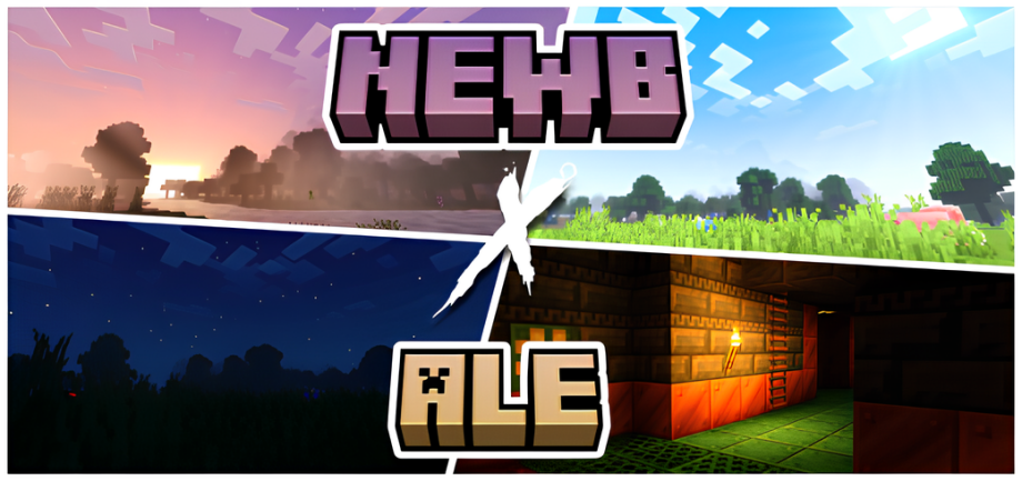 Thumbnail: Newb X Ale Renewed V2 | Support RenderDragon (Compatible With 1.21.44+ Apk Patch)