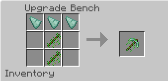 Ancient Prismarine Pickaxe Recipe