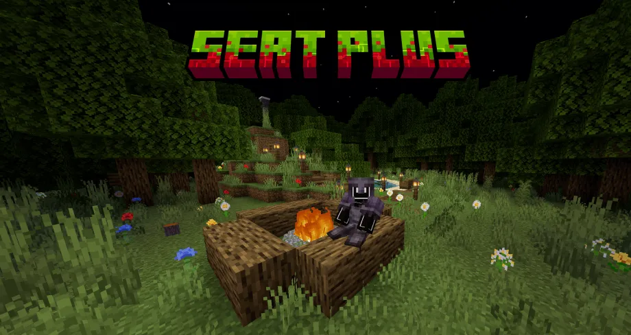Thumbnail: Seat Plus: Customizable Sitting in Minecraft Bedrock
