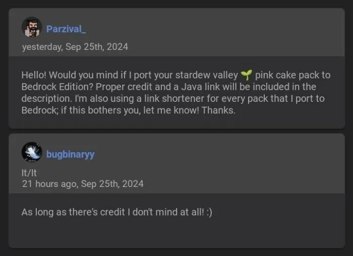 bugbinaryy's Permission for Parzival_