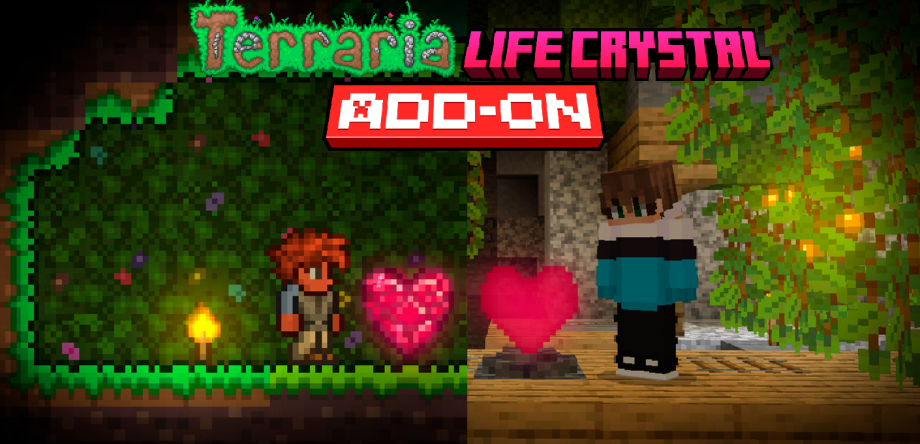 Thumbnail: Terraria Life Crystal Add-On 1.21.20+