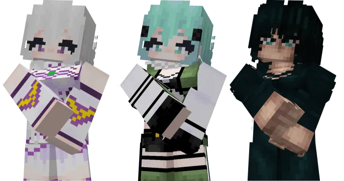 Emilia, Sinon, Fubuki