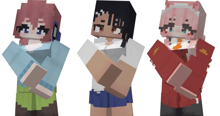 Miku, Nagatoro, Zero Two
