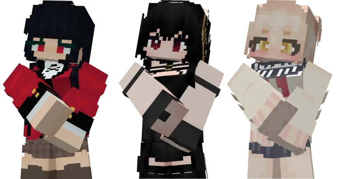 Yumeko, Yor, Himiko