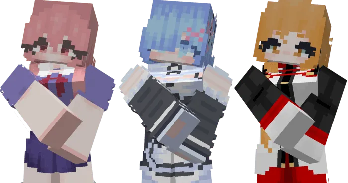 Ram, Yor, Hinata