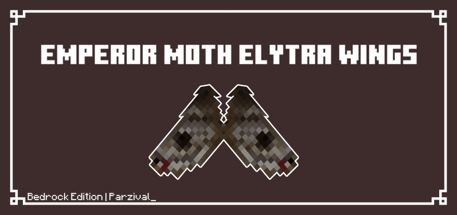 Thumbnail: Emperor Moth Elytra Wings | Bedrock Edition