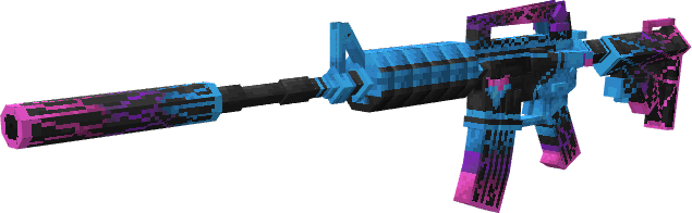 HQ M4A1 Decimator Skin Variant 2