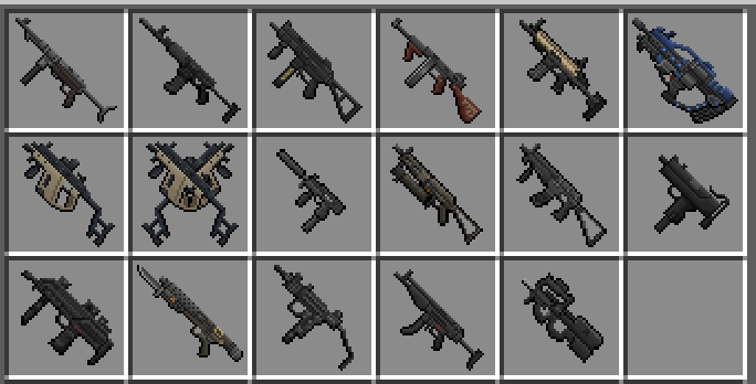 List of Submachine Guns