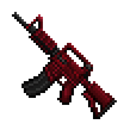 M4A1 Red Edition Variant 2