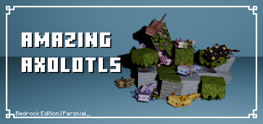 Thumbnail: Amazing Axolotls | Bedrock Edition