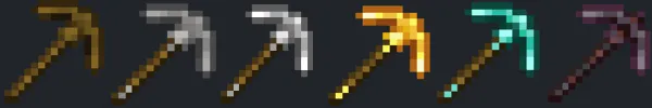 New Pickaxe Textures