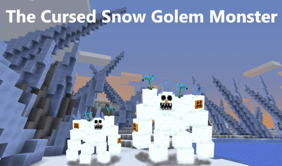 Thumbnail: Cursed Snow Monster Golem