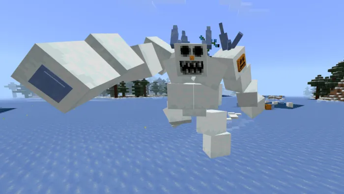Cursed Snow Monster Golem: Screenshot 3