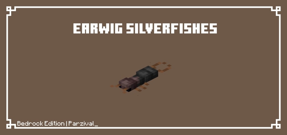 Thumbnail: Cutie Crawlies - Earwig Silverfishes | Bedrock Edition