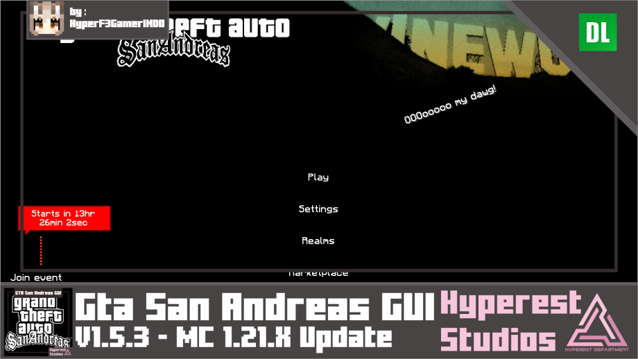 Thumbnail: GTA San Andreas GUI | v1.5.3 MC 1.21.X Update