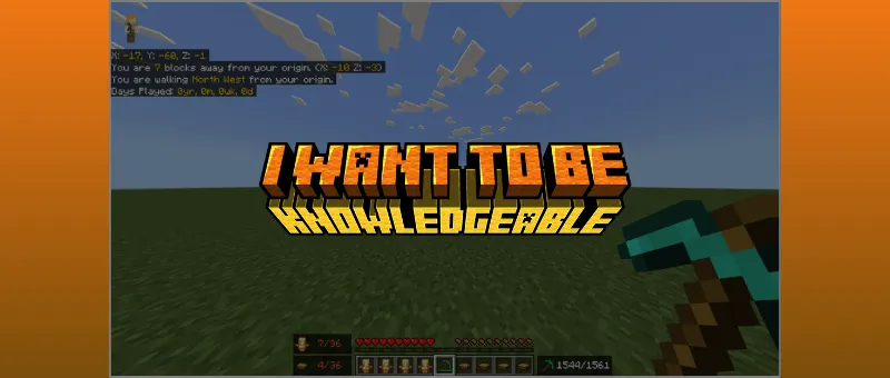 Thumbnail: I Want To Be Knowledgeable