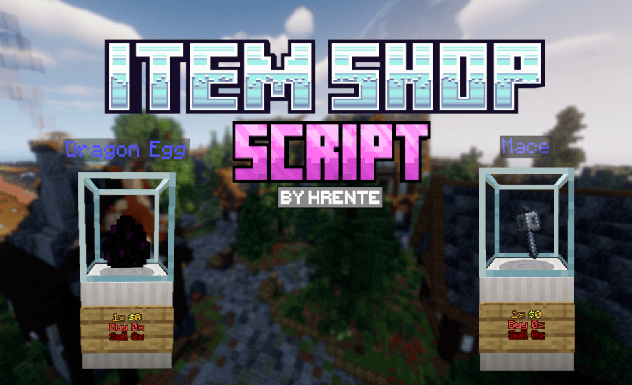 Thumbnail: Item Shop (Script) (1.21.60) for Survival