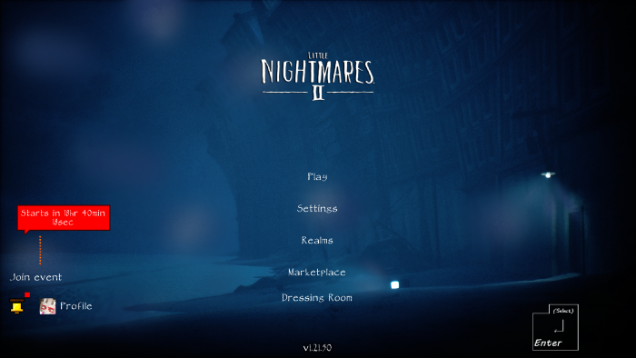 Little Nightmares II GUI: Screenshot 1