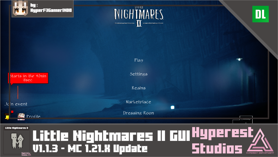 Thumbnail: Little Nightmares II GUI | v1.1.3 MC 1.21.X Update