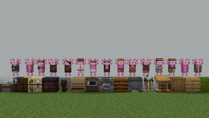 Axolotl Villagers: Screenshot 2