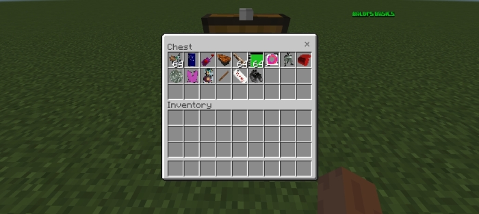 Items: Screenshot