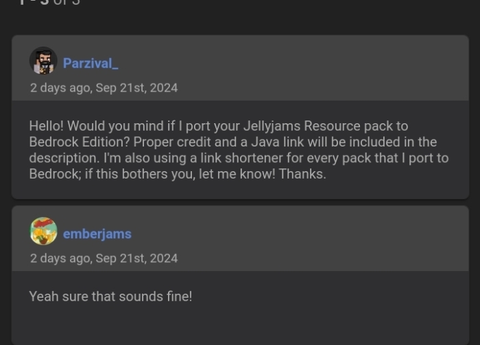 emberjams's Permission for Parzival_