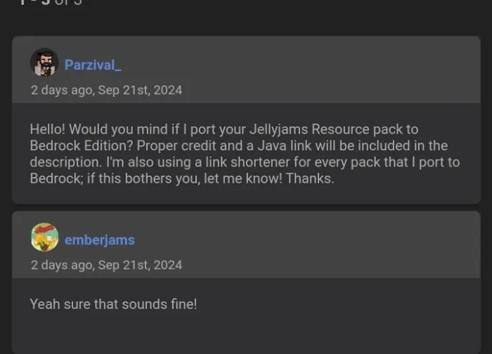 emberjams's Permission for Parzival_
