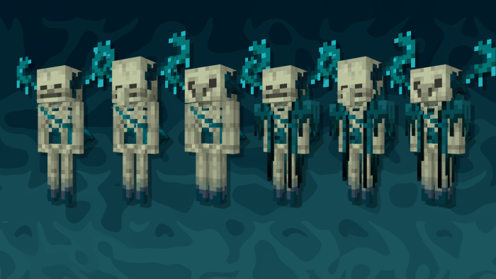 Sculk Skeletons