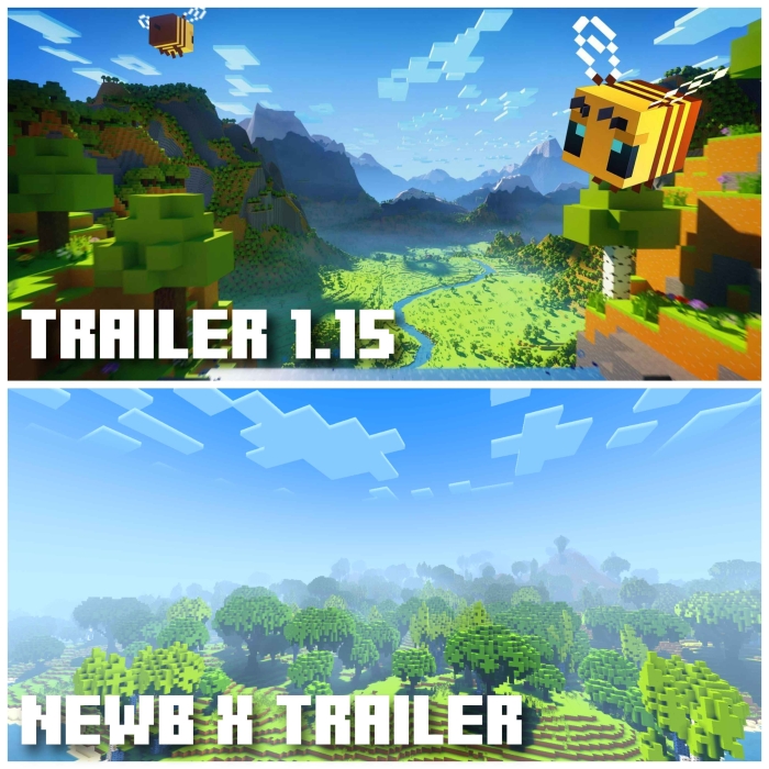 Newb X Trailer 1.15 Comparison