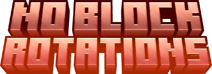 No Block Rotations Logo