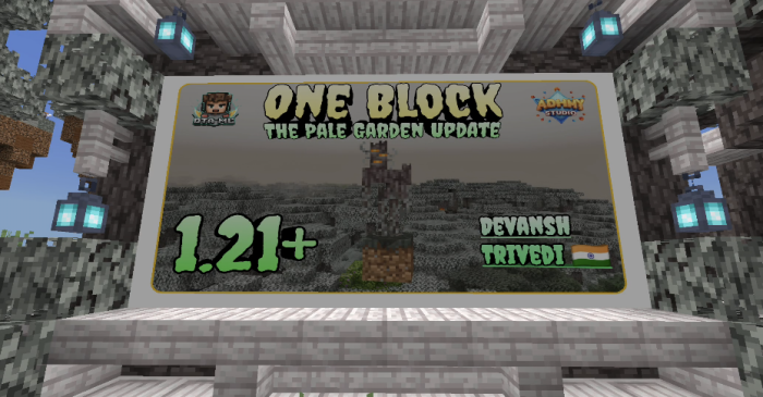 One Block Minecraft: Screenshot 5