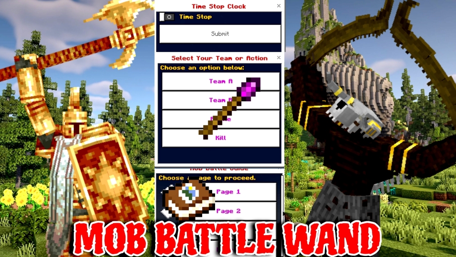 Thumbnail: Mob Battle Wands V2