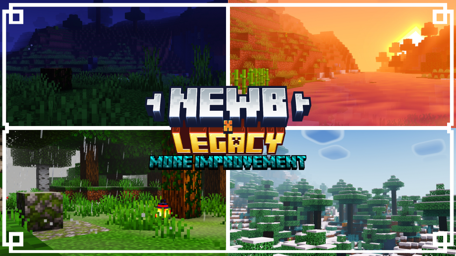 Thumbnail: Newb X LMI (Legacy More Improvements) Shader | Supports RenderDragon [Update V16 Beta]