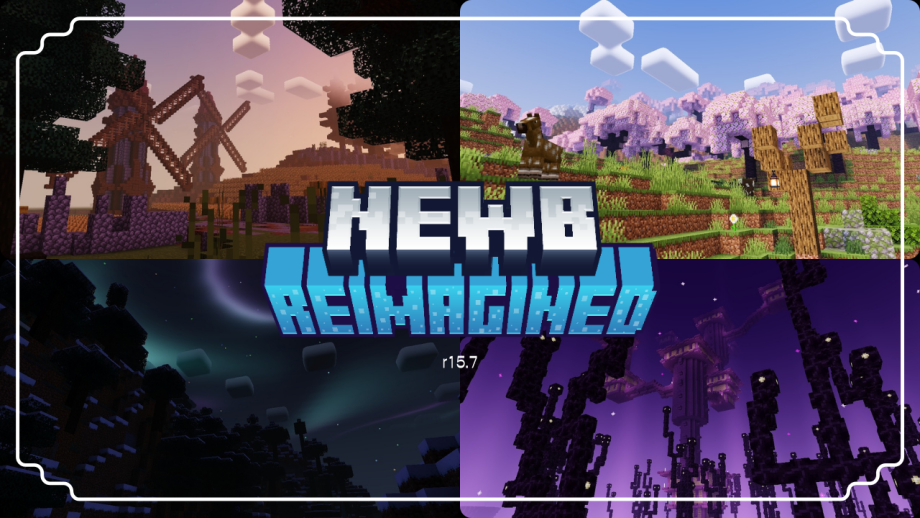 Thumbnail: Newb X Reimagined Shader | Support RenderDragon [Update v15.7]