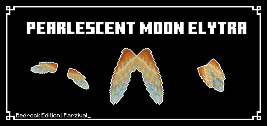 Thumbnail: Pearlescent Moon Elytra | Bedrock Edition