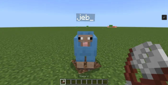 Rainbow Wool Shears: Screenshot