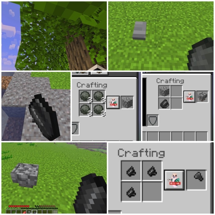 Jungle Axe Recipe Steps