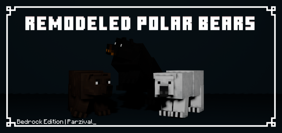 Thumbnail: Remodeled Polarbears | Bedrock Edition