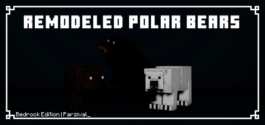 Thumbnail: Remodeled Polarbears | Bedrock Edition