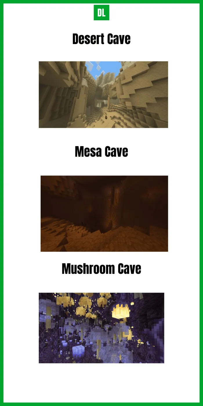Cave Biomes
