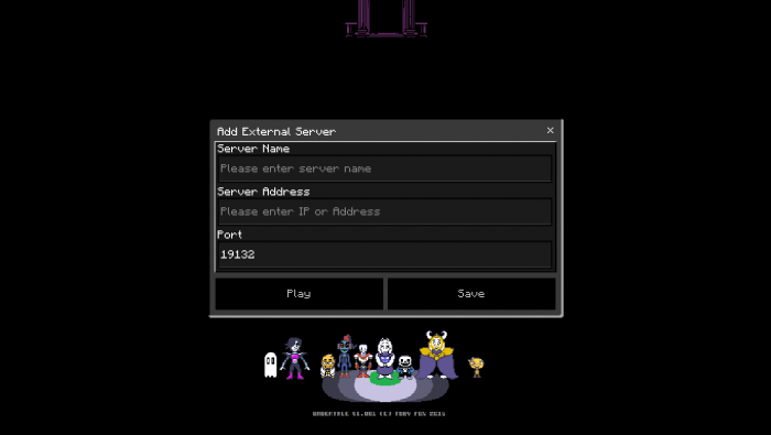 Undertale GUI: Screenshot 4