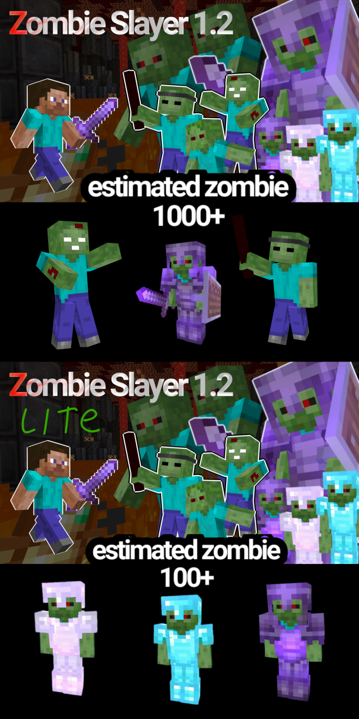 Zombie Slayer: Two Versions