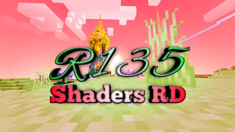 Thumbnail: R135 Shader Render Dragon || Shader for Minecraft PE Patched 1.21.20+