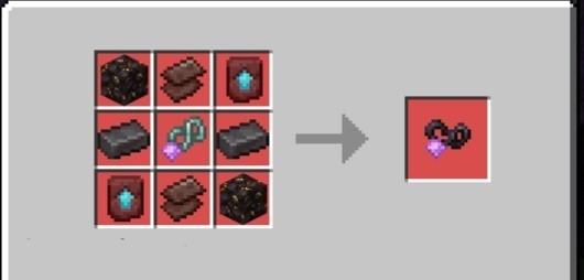 Netherite End Necklace Recipe