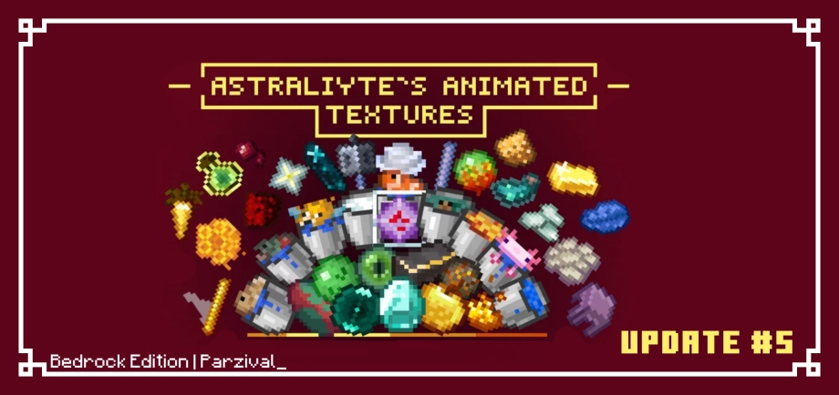 Thumbnail: Astraliyte's Animated Textures v5 | Bedrock Edition