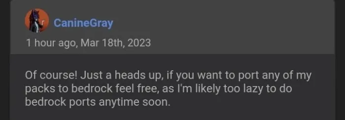 CanineGray's Permission for Parzival_