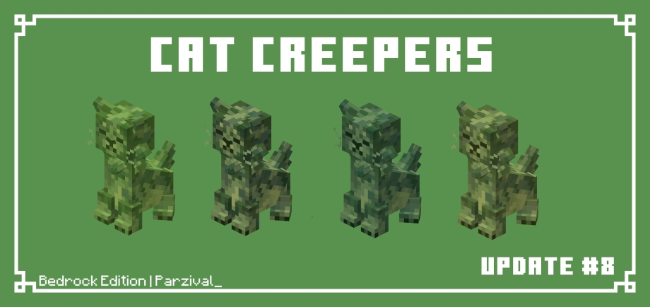 Thumbnail: Cat Creepers v8 | Bedrock Edition