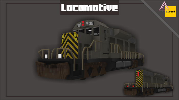 Freight Train Locomotive